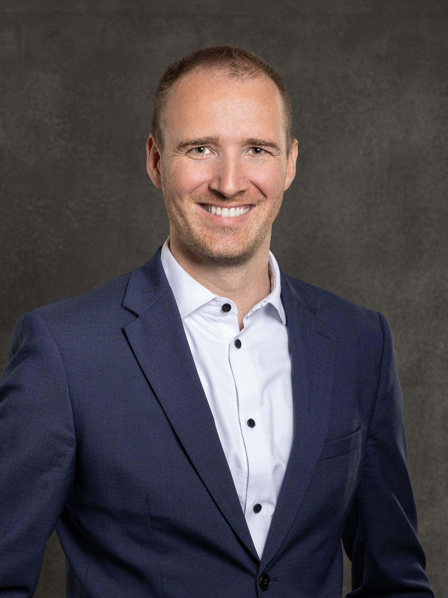 Executive portrait of Patrick Merz